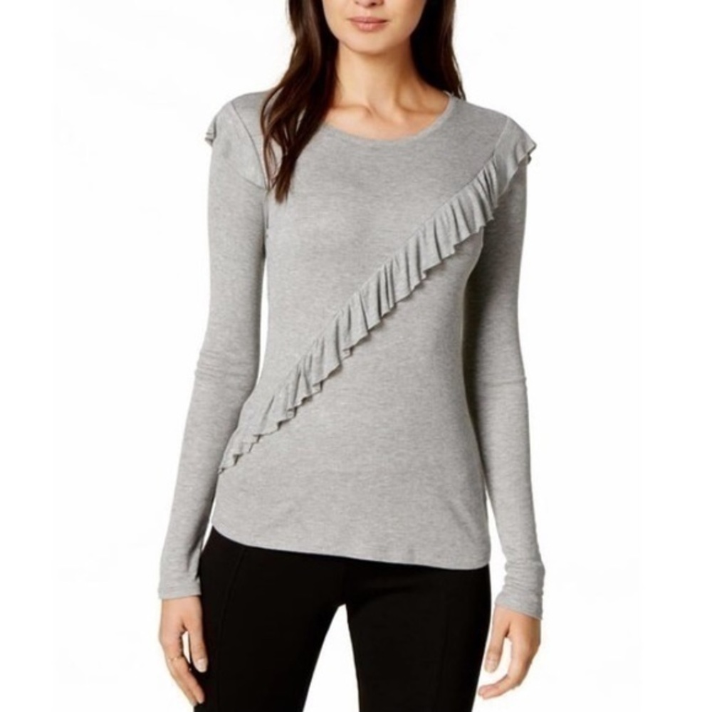 New Maison Jules Womens Asymmetrical Top